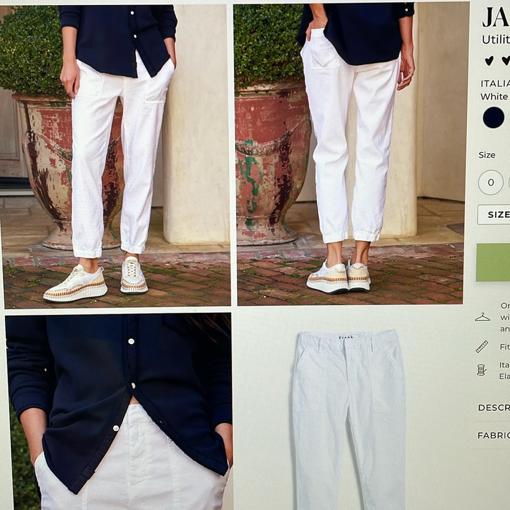 FRANK & EILEEN Jameson Utility Jogger